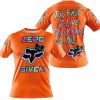ZERO FOX GIVEN – TOO FAST TO LIVE TOO YOUNG TO DIE – FOX RACING GIRL – ORANGE V1 - T-SHIRT