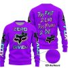 ZERO FOX GIVEN – TOO FAST TO LIVE TOO YOUNG TO DIE – FOX RACING GIRL – PURPLE V1 - SWEATER UGLY