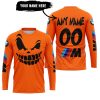 HALLOWEEN – CUSTOM NAME – BMW – ORANGE - JERSEY
