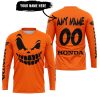 HALLOWEEN – CUSTOM NAME – HONDA – ORANGE - JERSEY