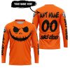 HALLOWEEN V1 – CUSTOM NAME – SKI DOO – ORANGE - JERSEY