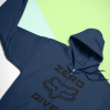GILDAN®ZERO FOX GIVEN - UNISEX ZIP HOODIE - NAVY