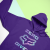 LIMITED EDITION - GILDAN®ZERO FOX GIVEN - UNISEX ZIP HOODIE - PURPLE