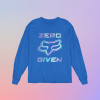 LIMITED EDITION - GILDAN®ZERO FOX GIVEN - LONG SLEEVE TEE - ROYAL