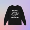 GILDAN®ZERO FOX GIVEN - LONG SLEEVE TEE - BLACK