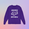 GILDAN®ZERO FOX GIVEN - LONG SLEEVE TEE - PURPLE
