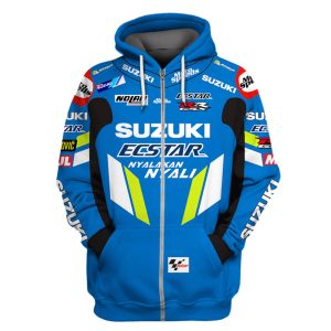 Suzuki motocross clothing, Suzuki racing pullover hoodies, Suzuki fleece hoodie