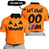 HALLOWEEN V2 – CUSTOM NAME – BMW – ORANGE - POLO SHIRT