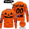 HALLOWEEN V2 – CUSTOM NAME – BMW – ORANGE - SWEATER UGLY