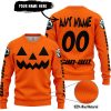 HALLOWEEN V2 – CUSTOM NAME – CAN AM – ORANGE - SWEATER UGLY