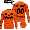 HALLOWEEN V2 – CUSTOM NAME – HONDA – ORANGE - SWEATER UGLY