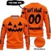 HALLOWEEN V2 – CUSTOM NAME – KAWASAKI – ORANGE - SWEATER UGLY