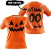 HALLOWEEN V2 – CUSTOM NAME – KAWASAKI – ORANGE - T-SHIRT