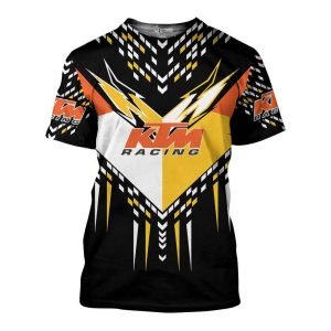 Ktm blue skull hoodie, Ktm hoodie front back mockup, Ktm racing