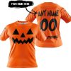 HALLOWEEN V2 – CUSTOM NAME – POLARIS – ORANGE - T-SHIRT