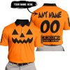 HALLOWEEN V2 – CUSTOM NAME – ROCKSTAR ENERGY – ORANGE - POLO SHIRT