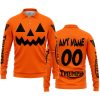 HALLOWEEN V2 – CUSTOM NAME – TRIUMPH – ORANGE - LONG SLEEVE POLO SHIRT