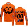 HALLOWEEN V3 – CUSTOM NAME – BMW – ORANGE - LONG SLEEVE POLO SHIRT