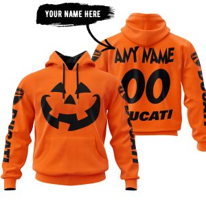 HALLOWEEN V3 – CUSTOM NAME – DUCATI – ORANGE