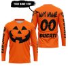 HALLOWEEN V3 – CUSTOM NAME – DUCATI – ORANGE - JERSEY