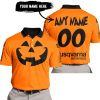 HALLOWEEN V3 – CUSTOM NAME – HUSQVARNA – ORANGE - POLO SHIRT