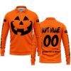 HALLOWEEN V3 – CUSTOM NAME – KTM – ORANGE - LONG SLEEVE POLO SHIRT