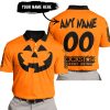 HALLOWEEN V3 – CUSTOM NAME – ROCKSTAR ENERGY – ORANGE - POLO SHIRT