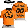 HALLOWEEN V3 – CUSTOM NAME – SKI DOO – ORANGE - POLO SHIRT