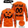 HALLOWEEN V3 – CUSTOM NAME – SKI DOO – ORANGE - SWEATER UGLY