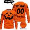 HALLOWEEN V3 – CUSTOM NAME – TROY LEE DESIGNS – ORANGE - SWEATER UGLY