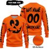 HALLOWEEN V4 – CUSTOM NAME – ARCTIC-CAT – ORANGE - SWEATER UGLY