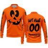HALLOWEEN V4 – CUSTOM NAME – HUSQVARNA – ORANGE - LONG SLEEVE POLO SHIRT