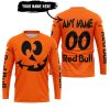 HALLOWEEN V4 – CUSTOM NAME – RED BULL – ORANGE - JERSEY