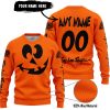 HALLOWEEN V4 – CUSTOM NAME – TROY LEE DESIGNS – ORANGE - SWEATER UGLY