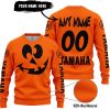 HALLOWEEN V4 – CUSTOM NAME – YAMAHA – ORANGE - SWEATER UGLY