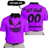 HALLOWEEN – CUSTOM NAME – SEA DOO – PURPLE - POLO SHIRT
