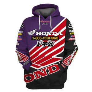 Honda just fckn send it hoodie, Honda dirt bike gear, Honda 3d zipper hoodies