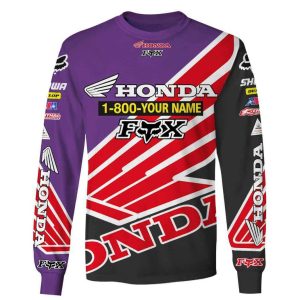 Honda just fckn send it hoodie, Honda dirt bike gear, Honda 3d zipper hoodies