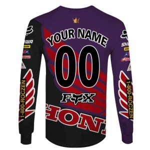 Honda just fckn send it hoodie, Honda dirt bike gear, Honda 3d zipper hoodies
