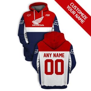 Honda customized motocross jersey, Honda dirt bike size chart, Honda motocross clothing