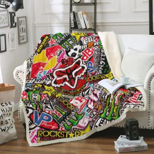 Fox racing racing rugs, Fox racing adrenaline rug, Fox racing motocross-themed rug