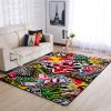 Fox racing dirtbike patterned rug, Fox racing wheelie rug, Fox racing mud rug