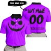 HALLOWEEN V1 – CUSTOM NAME – ALPINESTARS – PURPLE - POLO SHIRT