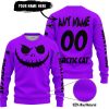 HALLOWEEN V1 – CUSTOM NAME – ARCTIC-CAT – PURPLE - SWEATER UGLY