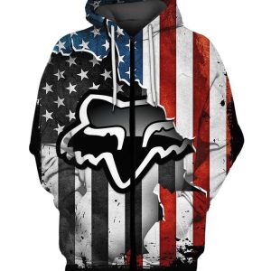 Fox racing custom hoodie, Fox racing red hoodie, Fox racing custom motocross shirt