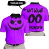 HALLOWEEN V1 – CUSTOM NAME – FXR – PURPLE - POLO SHIRT