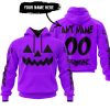HALLOWEEN V2 – CUSTOM NAME – FOX RACING – PURPLE