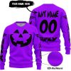 HALLOWEEN V3 – CUSTOM NAME – FLY RACING – PURPLE - SWEATER UGLY