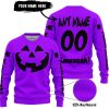 HALLOWEEN V3 – CUSTOM NAME – KAWASAKI – PURPLE - SWEATER UGLY