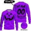 HALLOWEEN V3 – CUSTOM NAME – MONSTER ENERGY – PURPLE - SWEATER UGLY